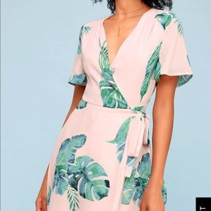 Lulus wrap dress